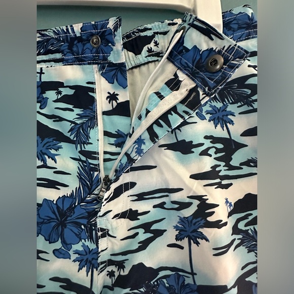 NWT ONIA Men’s The Calder Swim Trunks Shorts Tropical Floral Men’s Size M 7” - Picture 5 of 11